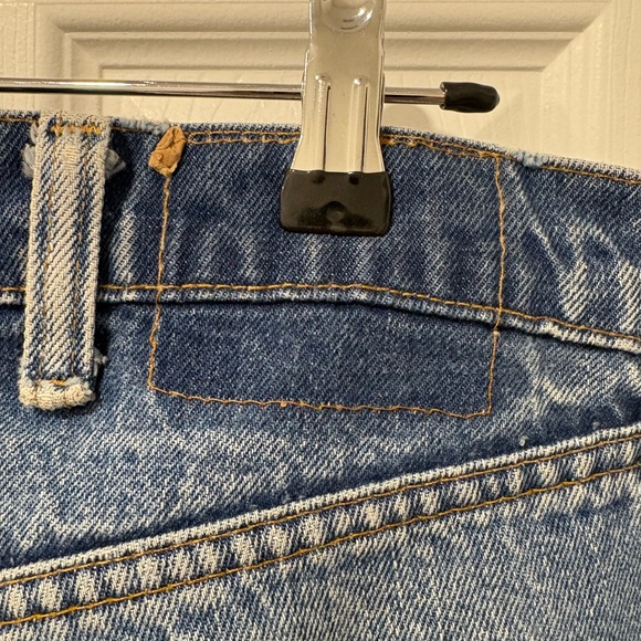Vintage Levi’s Orange Tab Denim Jeans 34x31 Slight Taper Regular Wash - Picture 9 of 11